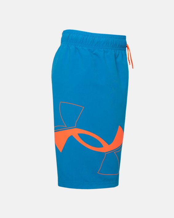 Boys' UA Solid Volley Shorts, Blue, pdpMainDesktop image number 3